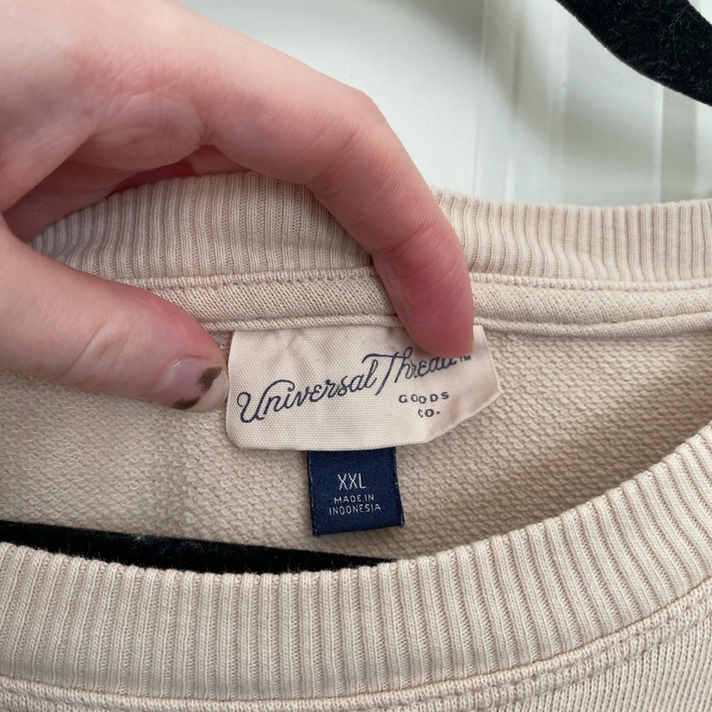 Universal Thread Cream Pullover - image 2